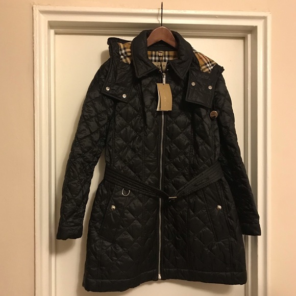 SOLD...Burberry Baughton Quilted Coat - Picture 7 of 8